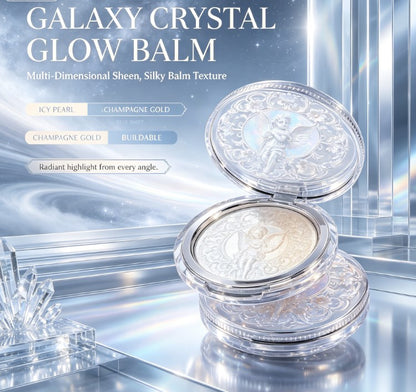 Fine Glitter Powder Highlighter - Burst-Like Metallic Luster for Face, Eyes & Body, Long-Lasting Glow