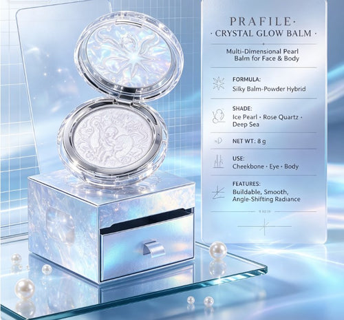 Fine Glitter Powder Highlighter - Burst-Like Metallic Luster for Face, Eyes & Body, Long-Lasting Glow