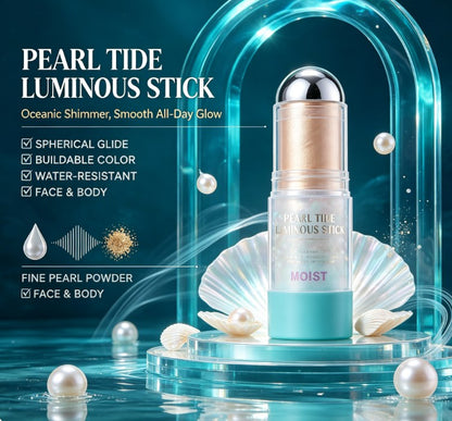Shimmer Makeup Highlighter Stick - High Gloss Face Contour & Instant Brightening Glow for Parties & Festivals