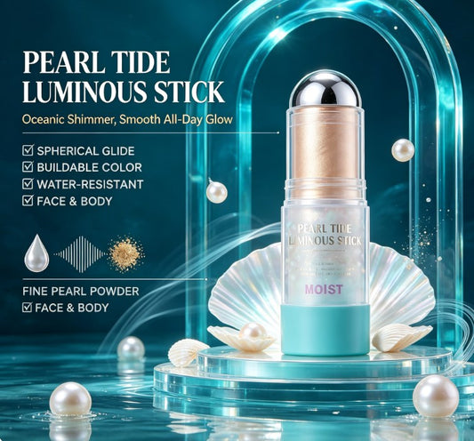 Shimmer Makeup Highlighter Stick - High Gloss Face Contour & Instant Brightening Glow for Parties & Festivals