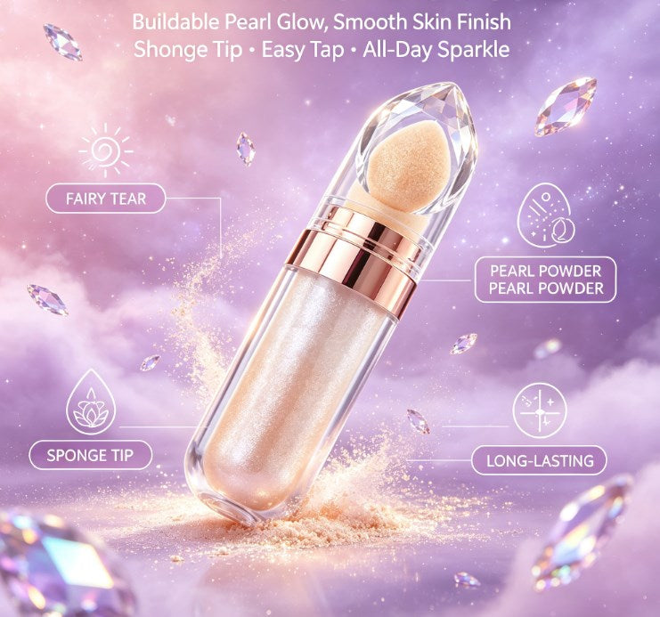 Ultimate Radiance Glitter Powder Palette - Long-Lasting Shimmer Illuminator for Parties & Photoshoots